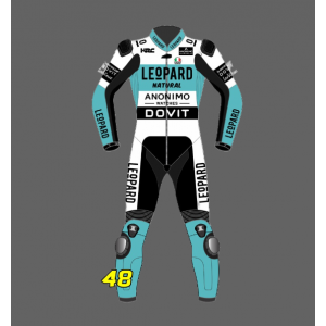 2021 Custom Motorbike suits TZ AT- 16 Leopard suit Leather Racing Suit F